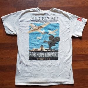 Million Air BUR Bob Hope Airport Burbank T-shirt